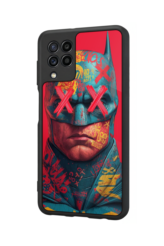 Samsung Galaxy M32 Uyumlu Batman Tasarımlı Glossy Premium Kılıf