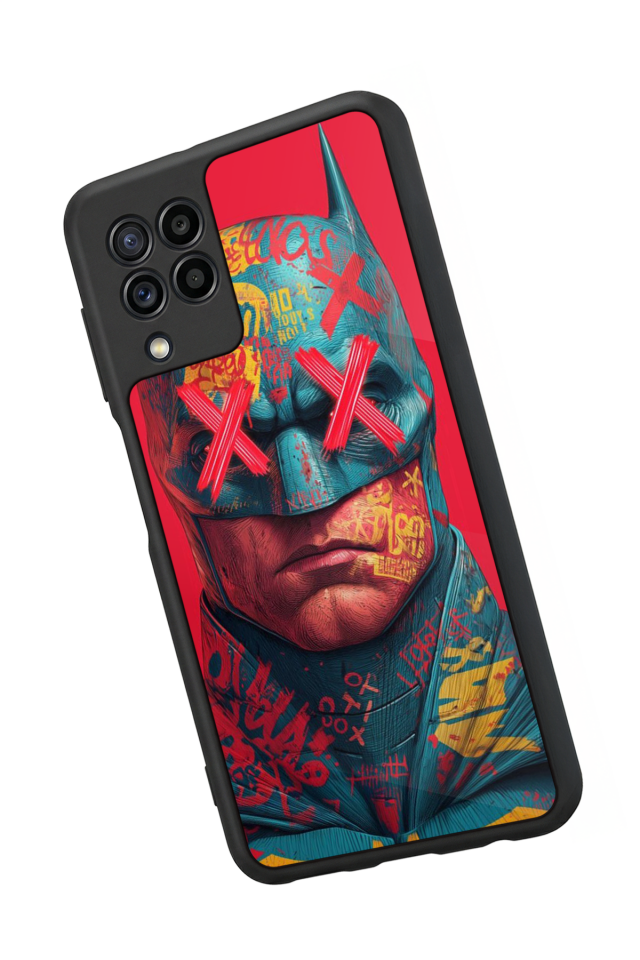 Samsung Galaxy M32 Uyumlu Batman Tasarımlı Glossy Premium Kılıf