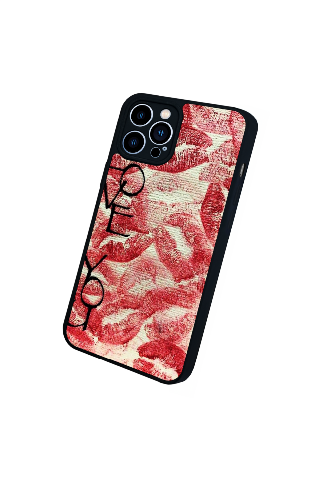 iPhone 13 Pro Max Uyumlu Dudak Tasarımlı Glossy Premium Kılıf