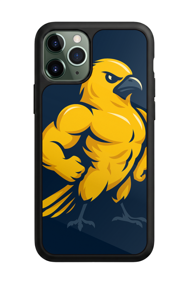 iPhone 11 Pro Max Uyumlu Fenerbahce Tasarımlı Glossy Premium Kılıf