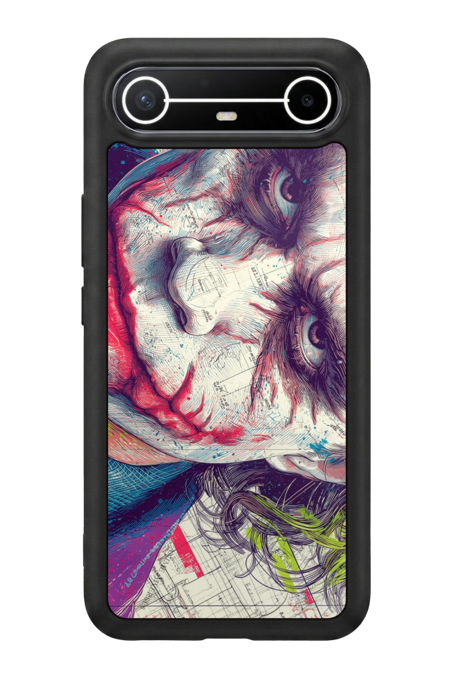 Tecno Spark Slim 5G Uyumlu Joker Tasarımlı Glossy Premium Kılıf
