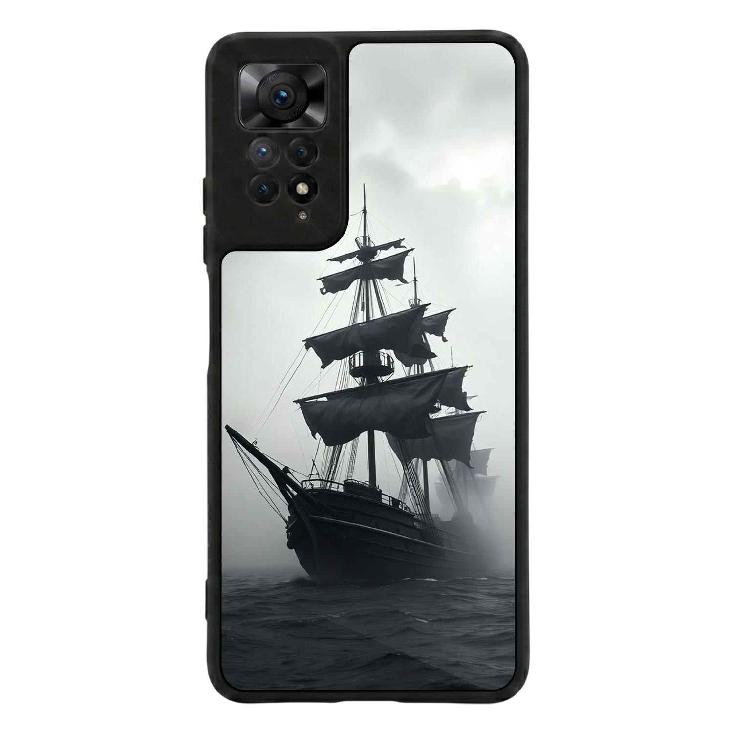 Xiaomi Redmi Note 12 Pro Uyumlu Korsan Tasarımlı Glossy Premium Kılıf