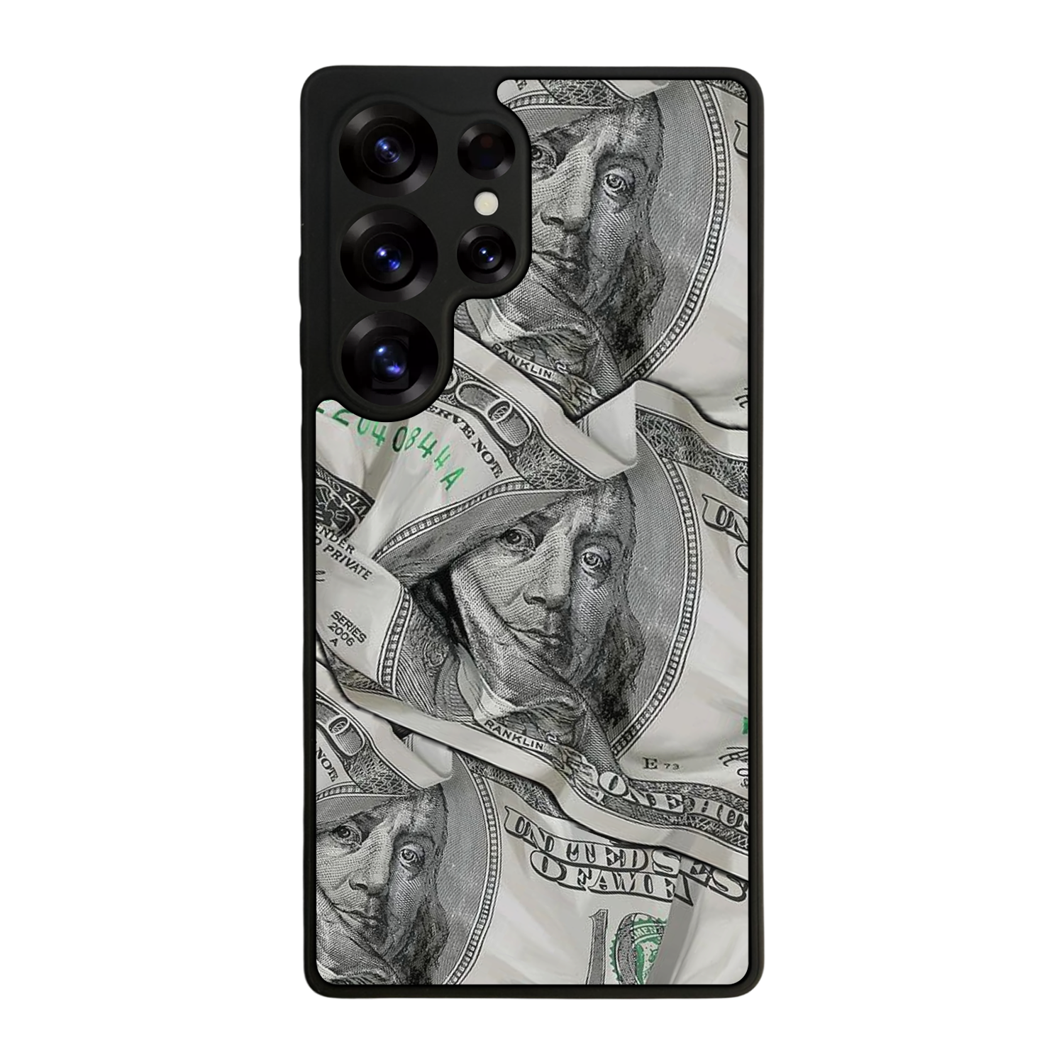Samsung Galaxy S25 Ultra Uyumlu Money Para Tasarımlı Glossy Premium Kılıf