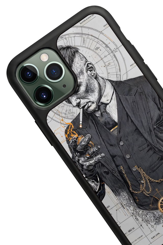 iPhone 11 Pro Uyumlu Peaky Blinders Tasarımlı Glossy Premium Kılıf