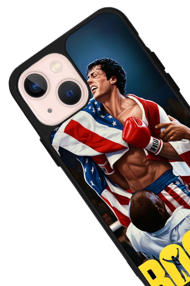 iPhone 13/14 Uyumlu Rocky Tasarımlı Glossy Premium Kılıf