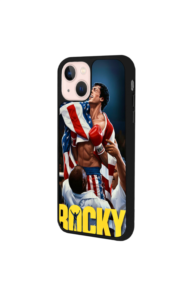iPhone 13/14 Uyumlu Rocky Tasarımlı Glossy Premium Kılıf