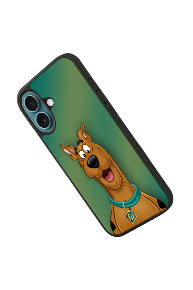 iPhone 16 Plus Uyumlu Scooby Doo Tasarımlı Glossy Premium Kılıf