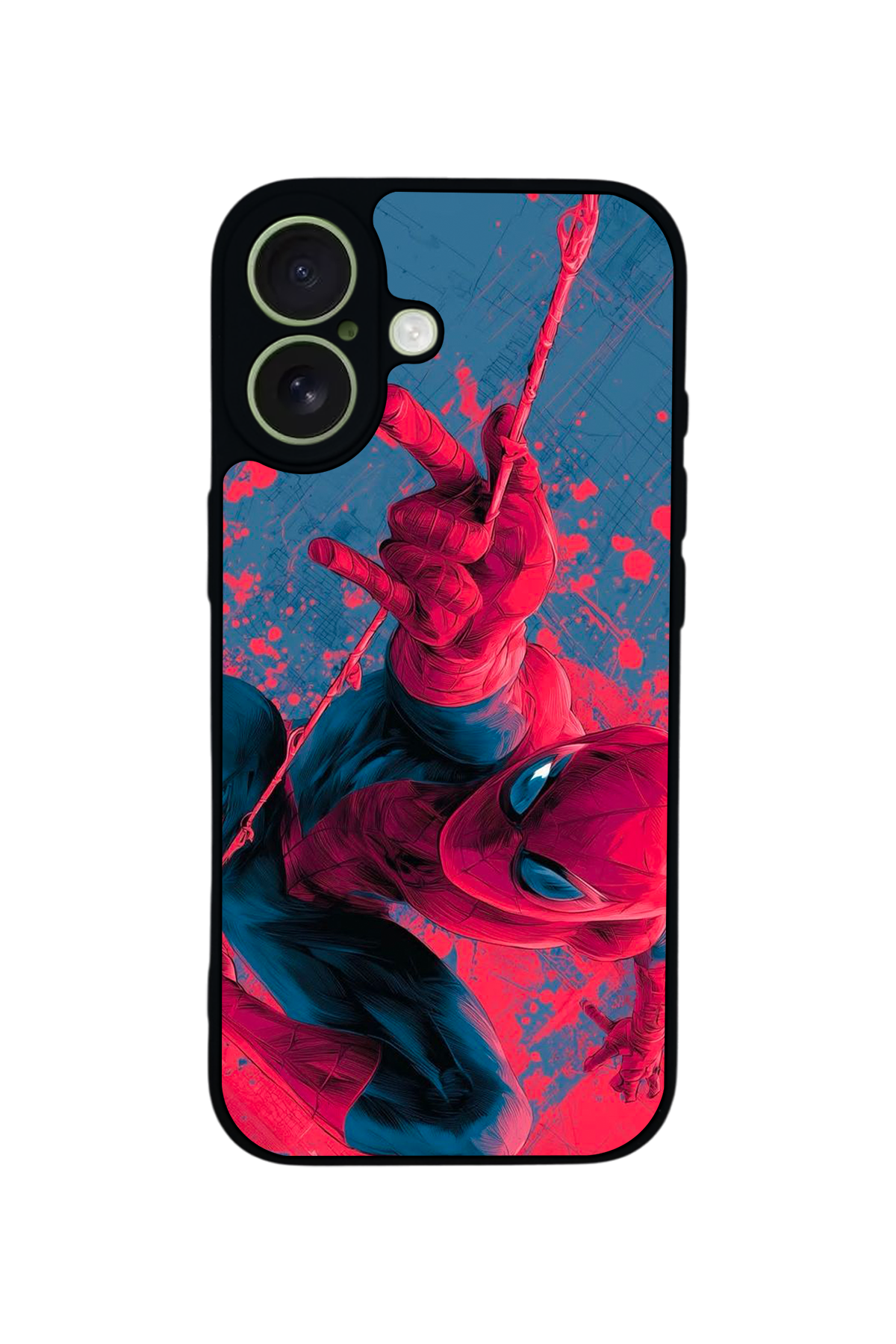 iPhone 17 Uyumlu Spider Man ( Örümcek Adam ) Tasarımlı Glossy Premium Kılıf