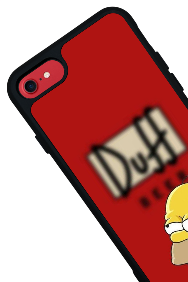 iPhone 7 Uyumlu The Simpsons Tasarımlı Glossy Premium Kılıf