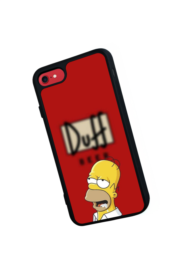 iPhone 7 Uyumlu The Simpsons Tasarımlı Glossy Premium Kılıf