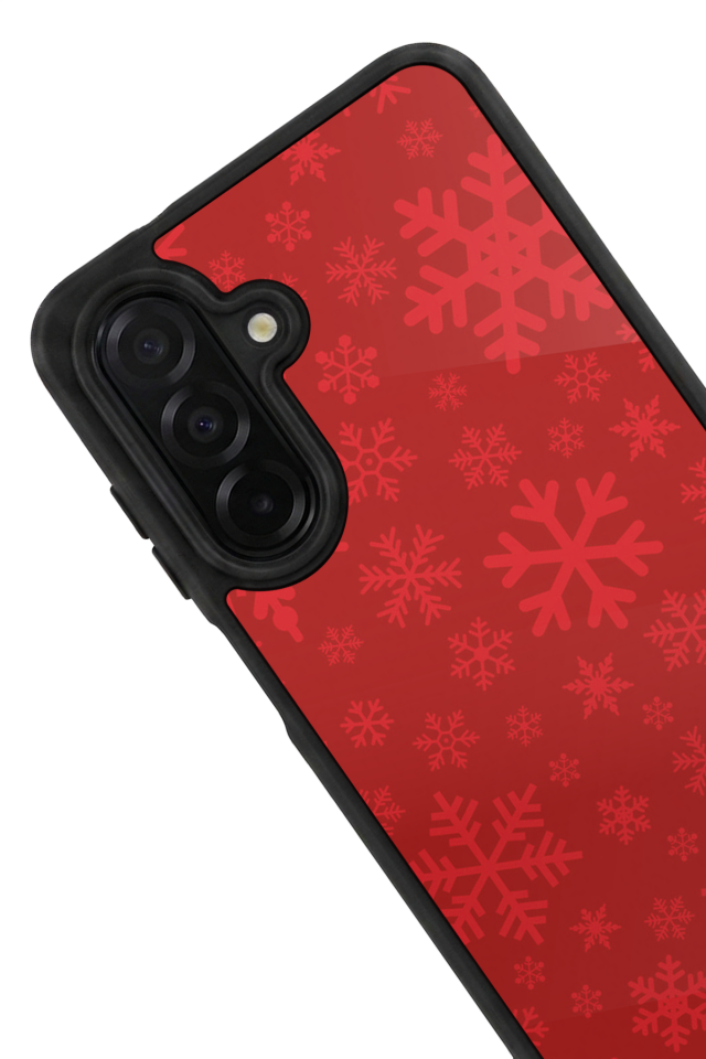 Samsung Galaxy A36 Uyumlu Yilbasi Christmas Tasarımlı Glossy Premium Kılıf