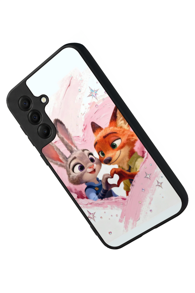 Samsung Galaxy A17 Uyumlu Zootropolis Tasarımlı Glossy Premium Kılıf