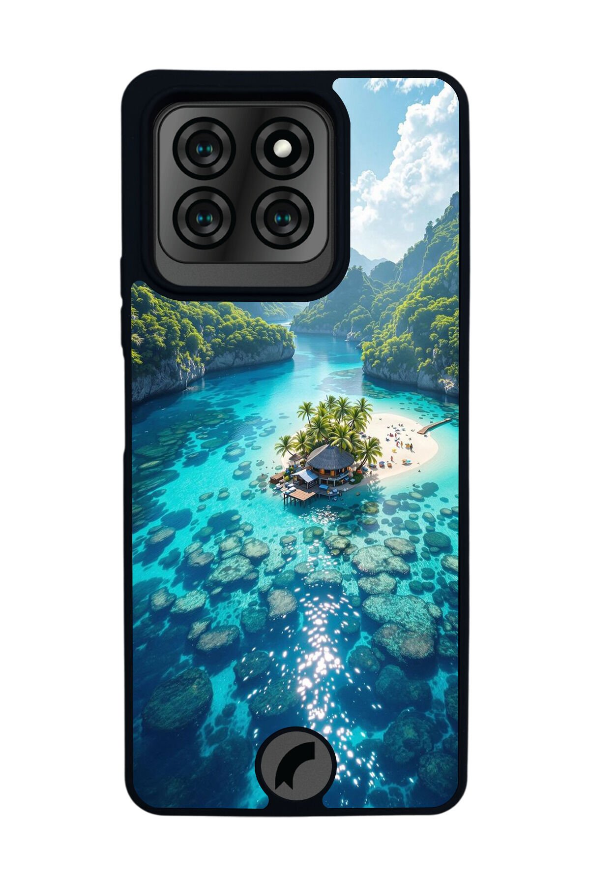 Reeder S71 Uyumlu Mat Siyah Kılıf – Yumuşak Silikon, Koruyucu, Şok Emici Kapak