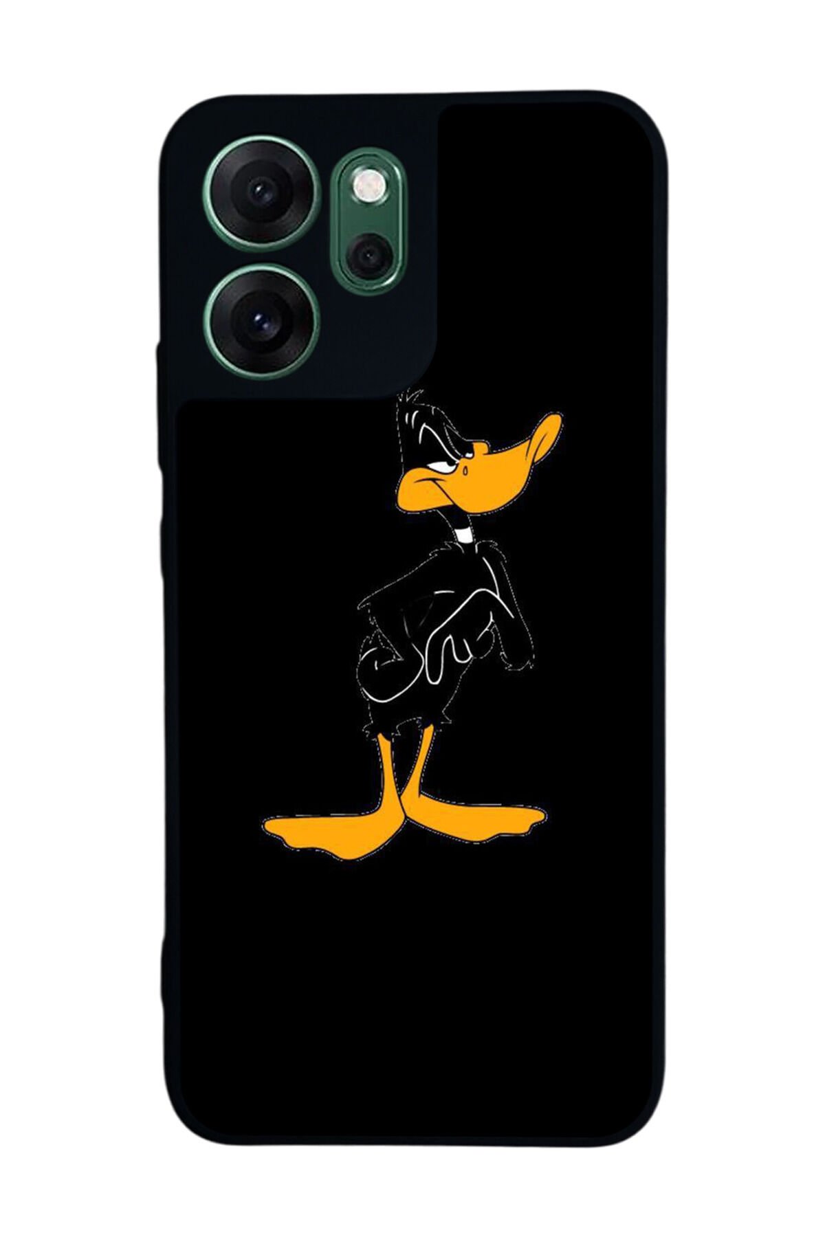 Oppo Reno 14F Uyumlu Daffy duck Tasarımlı Glossy Premium Kılıf