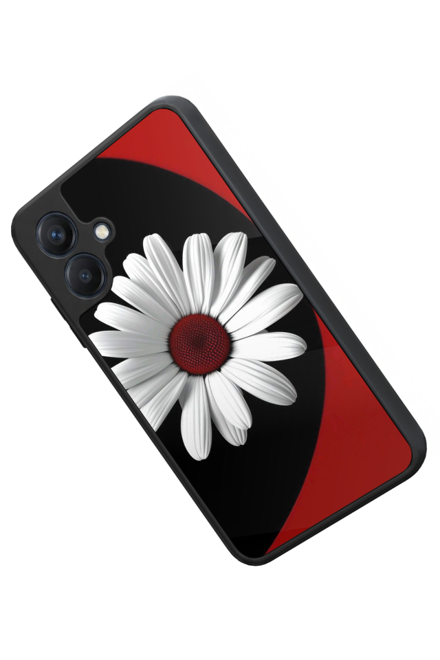 Samsung Galaxy A07 Uyumlu Cicek Tasarımlı Glossy Premium Kılıf