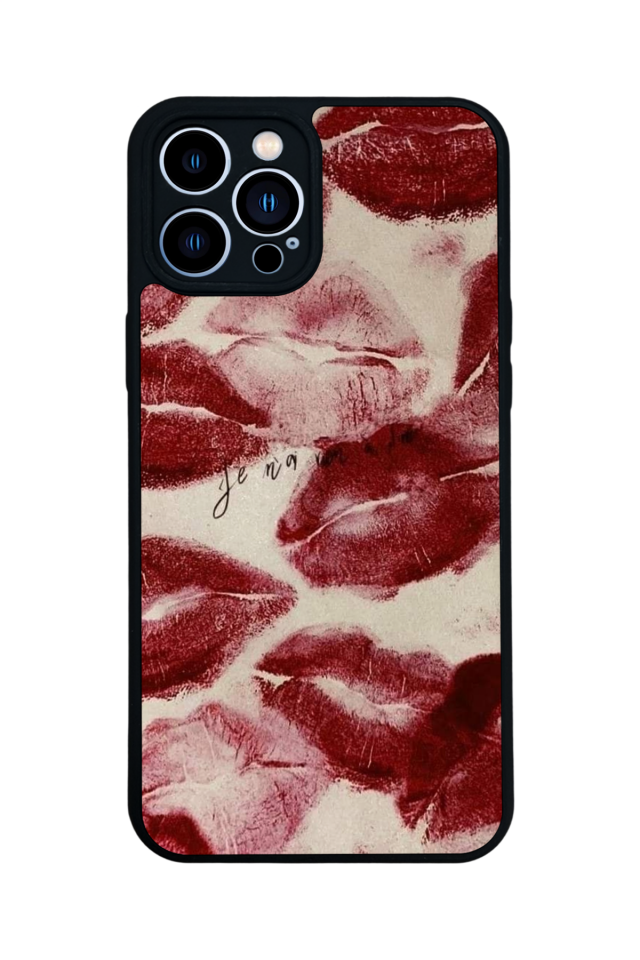 iPhone 13 Pro Max Uyumlu Dudak Tasarımlı Glossy Premium Kılıf