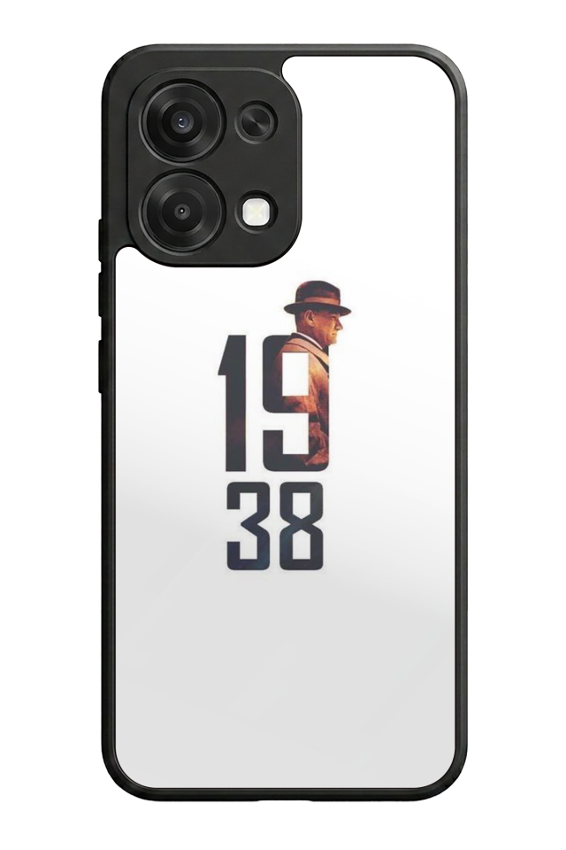 Oppo A6 Pro Uyumlu Mustafa Kemal Ataturk Tasarımlı Glossy Premium Kılıf