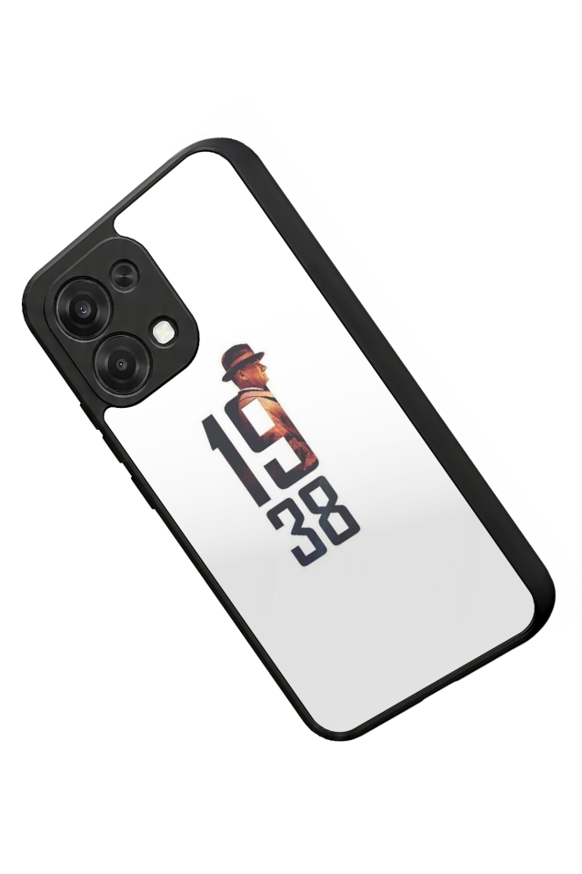Oppo A6 Pro Uyumlu Mustafa Kemal Ataturk Tasarımlı Glossy Premium Kılıf