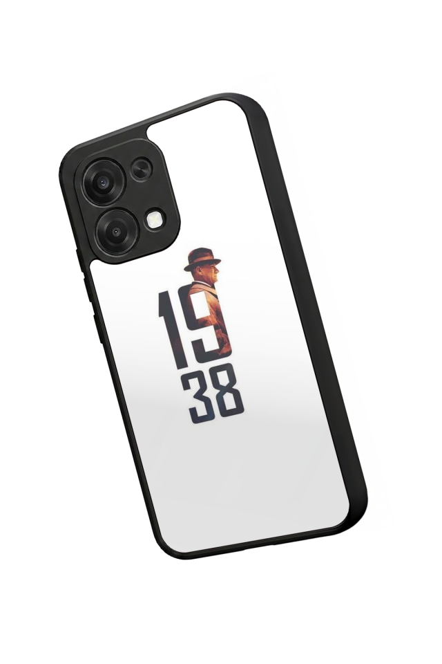 Oppo A6 Pro Uyumlu Mustafa Kemal Ataturk Tasarımlı Glossy Premium Kılıf