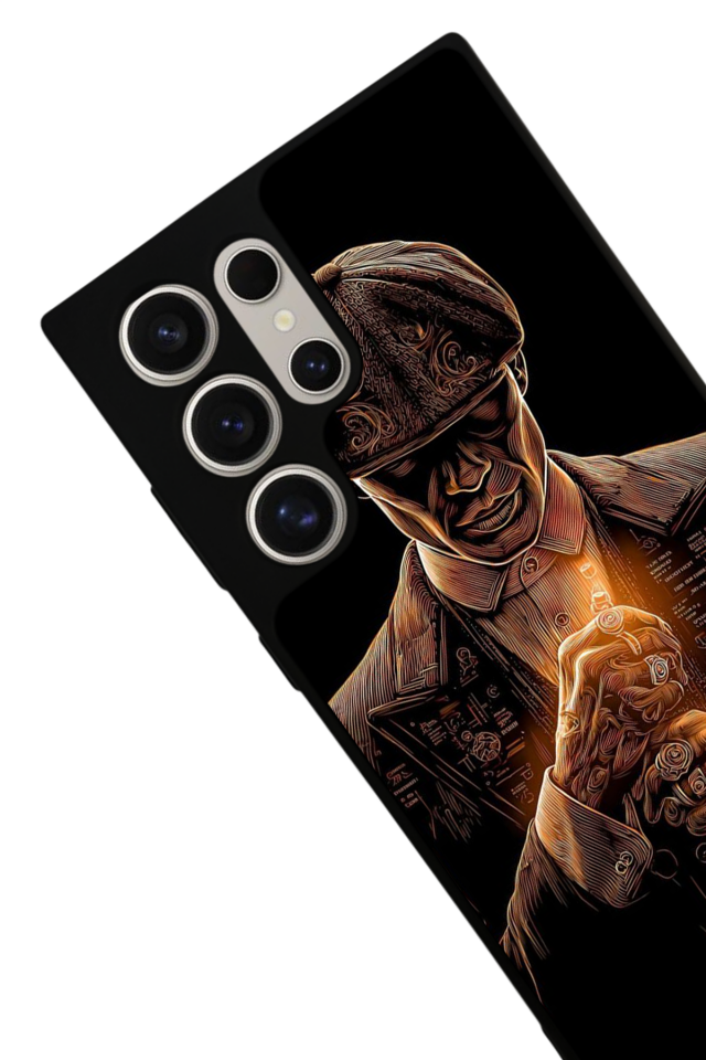 Samsung Galaxy S23 Ultra Uyumlu Peaky Blinders Tasarımlı Glossy Premium Kılıf