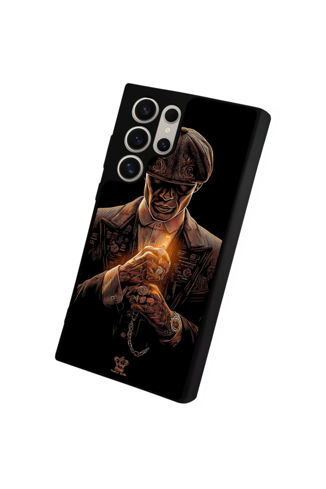 Samsung Galaxy S23 Ultra Uyumlu Peaky Blinders Tasarımlı Glossy Premium Kılıf