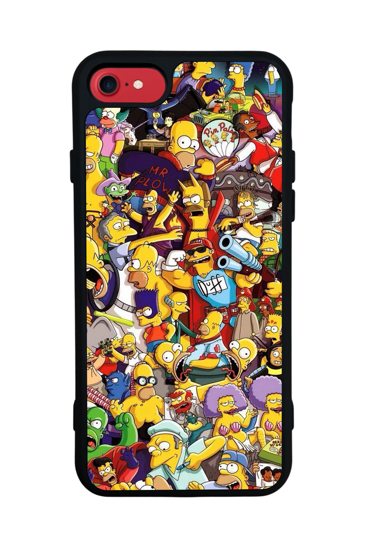 iPhone 7 Uyumlu The Simpsons Tasarımlı Glossy Premium Kılıf