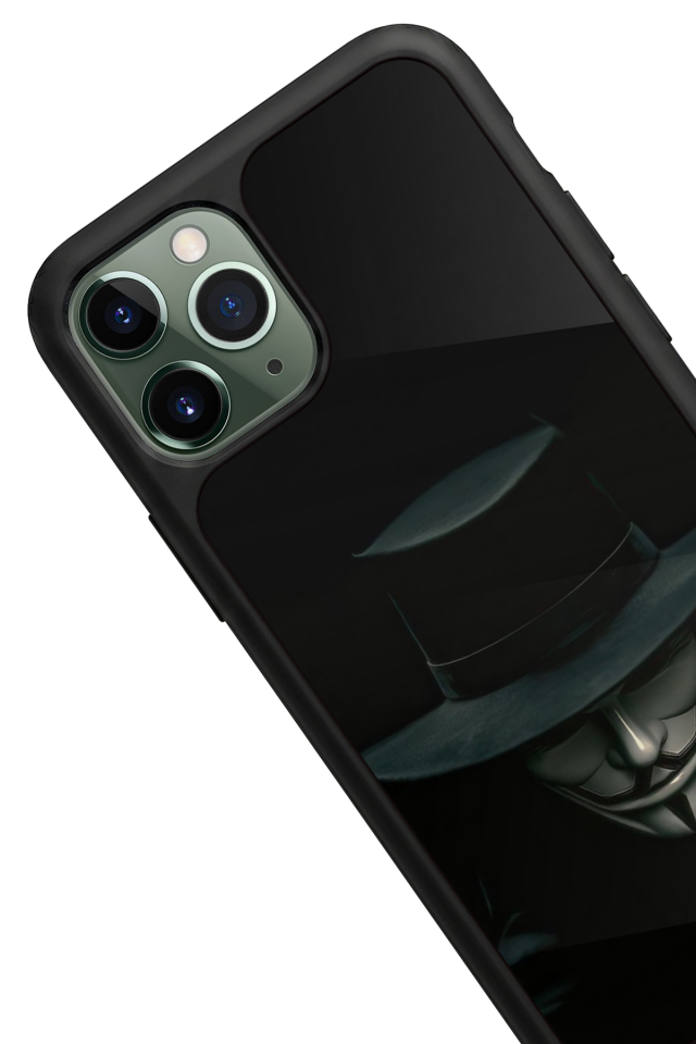 iPhone 11 Pro Max Uyumlu Vendetta Tasarımlı Glossy Premium Kılıf