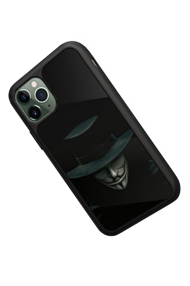 iPhone 11 Pro Max Uyumlu Vendetta Tasarımlı Glossy Premium Kılıf