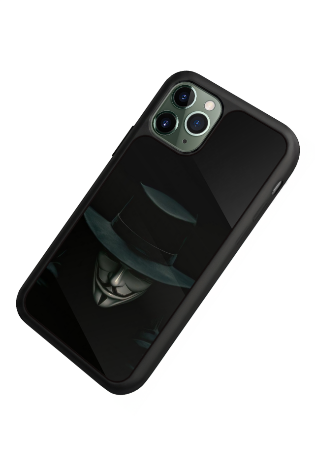 iPhone 11 Pro Max Uyumlu Vendetta Tasarımlı Glossy Premium Kılıf