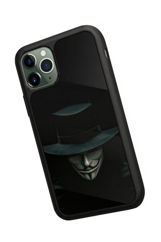 iPhone 11 Pro Max Uyumlu Vendetta Tasarımlı Glossy Premium Kılıf
