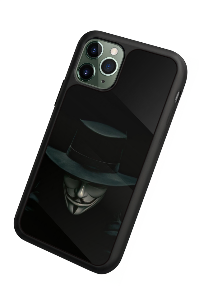 iPhone 11 Pro Max Uyumlu Vendetta Tasarımlı Glossy Premium Kılıf