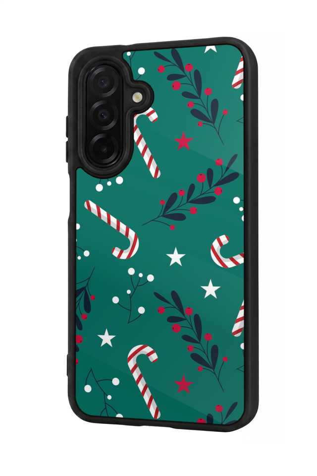 Samsung Galaxy A36 Uyumlu Yilbasi Christmas Tasarımlı Glossy Premium Kılıf