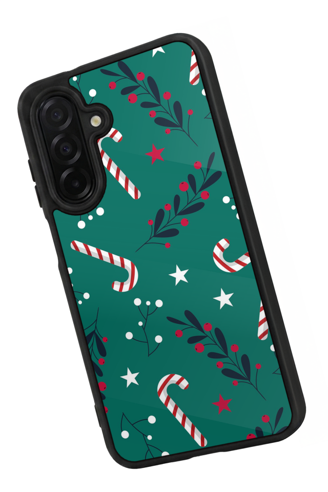 Samsung Galaxy A36 Uyumlu Yilbasi Christmas Tasarımlı Glossy Premium Kılıf