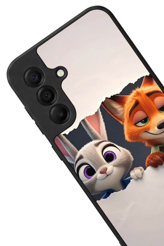 Samsung Galaxy A17 Uyumlu Zootropolis Tasarımlı Glossy Premium Kılıf