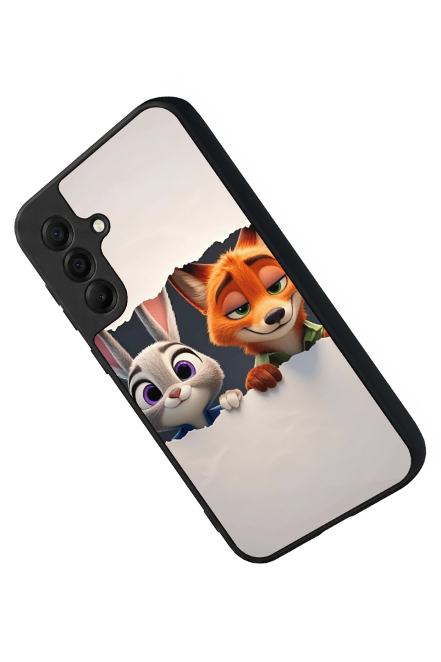 Samsung Galaxy A17 Uyumlu Zootropolis Tasarımlı Glossy Premium Kılıf