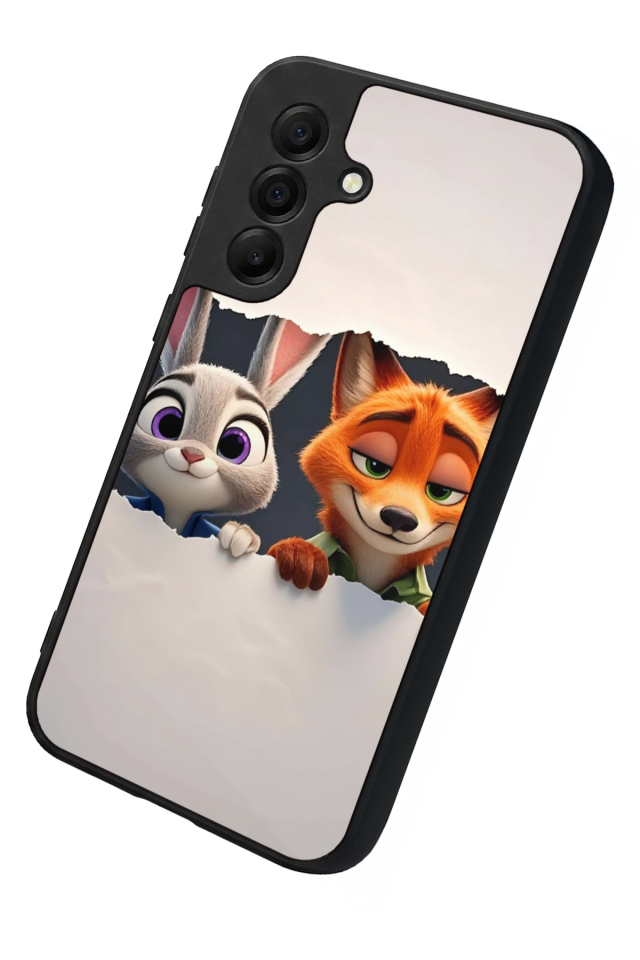 Samsung Galaxy A17 Uyumlu Zootropolis Tasarımlı Glossy Premium Kılıf