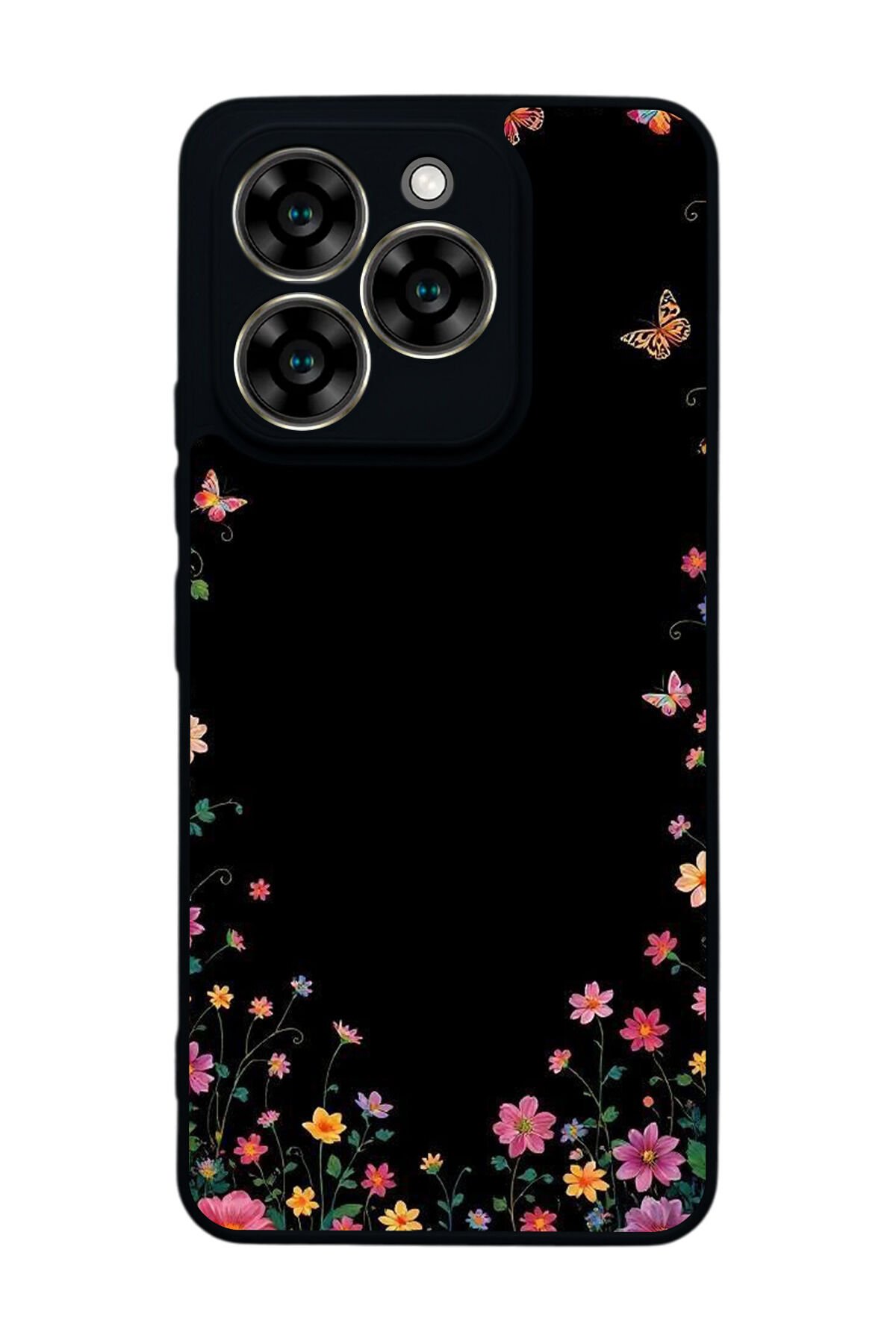 Reeder S919 Uyumlu Floral Tasarımlı Glossy Premium Kılıf