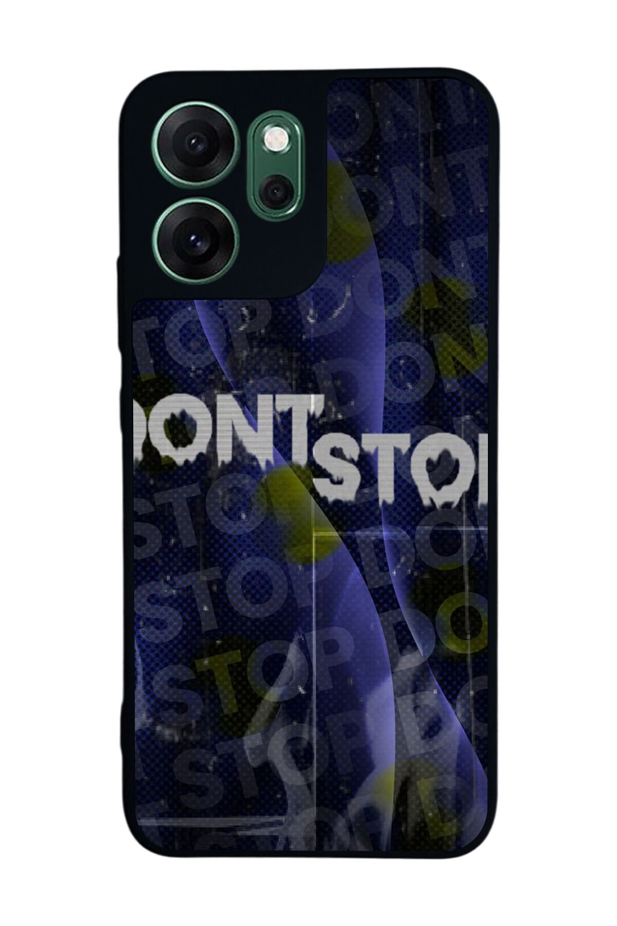 Oppo Reno 14F Uyumlu Dont Stop Tasarımlı Glossy Premium Kılıf