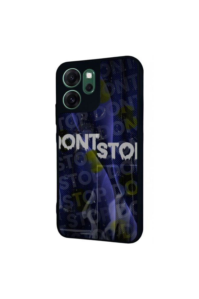Oppo Reno 14F Uyumlu Dont Stop Tasarımlı Glossy Premium Kılıf