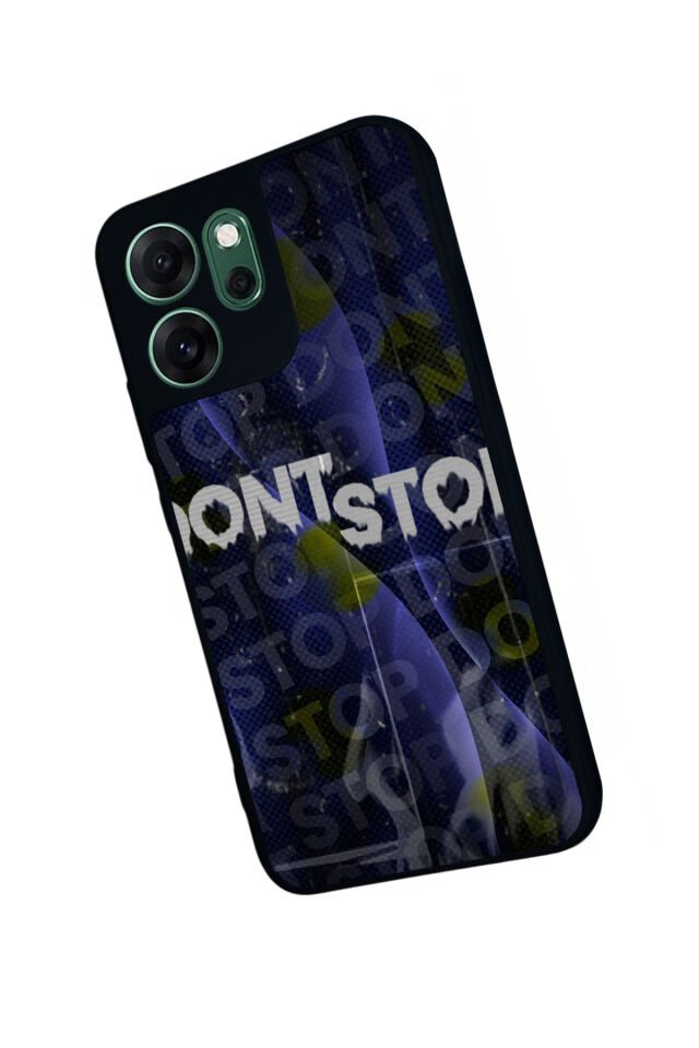 Oppo Reno 14F Uyumlu Dont Stop Tasarımlı Glossy Premium Kılıf