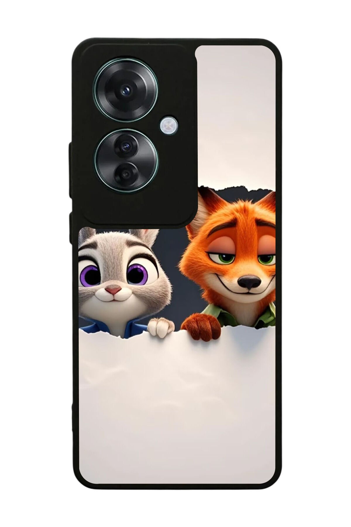 Oppo Reno 11F Uyumlu Zootropolis Tasarımlı Glossy Premium Kılıf