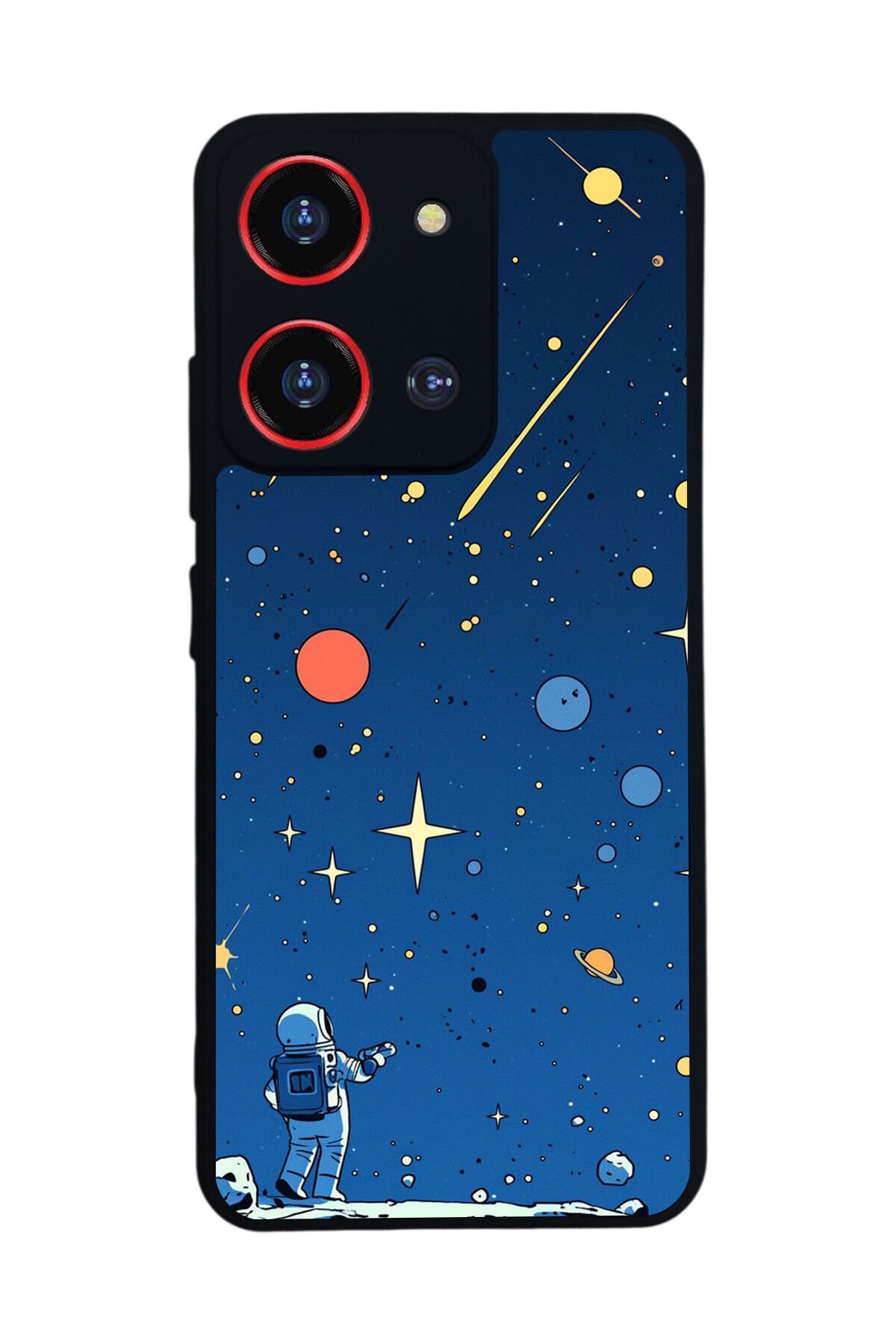 Reeder S19 Max Pro S ZOOM Uyumlu Uzay Tasarımlı Glossy Premium Kılıf