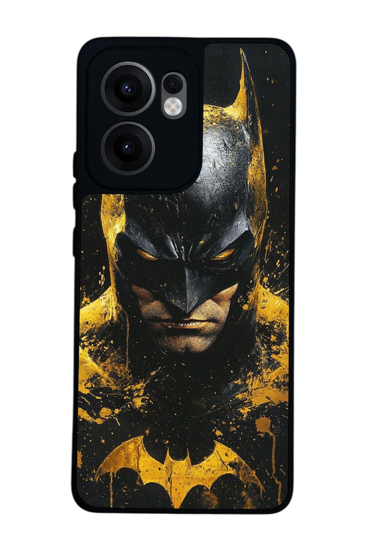 Oppo Reno 13F Uyumlu Batman Tasarımlı Glossy Premium Kılıf