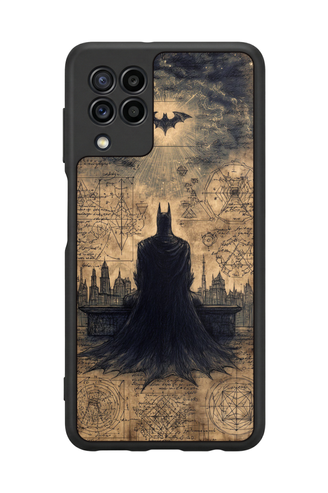 Samsung Galaxy M32 Uyumlu Batman Tasarımlı Glossy Premium Kılıf