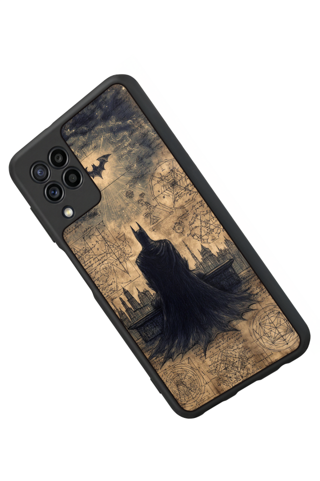Samsung Galaxy M32 Uyumlu Batman Tasarımlı Glossy Premium Kılıf