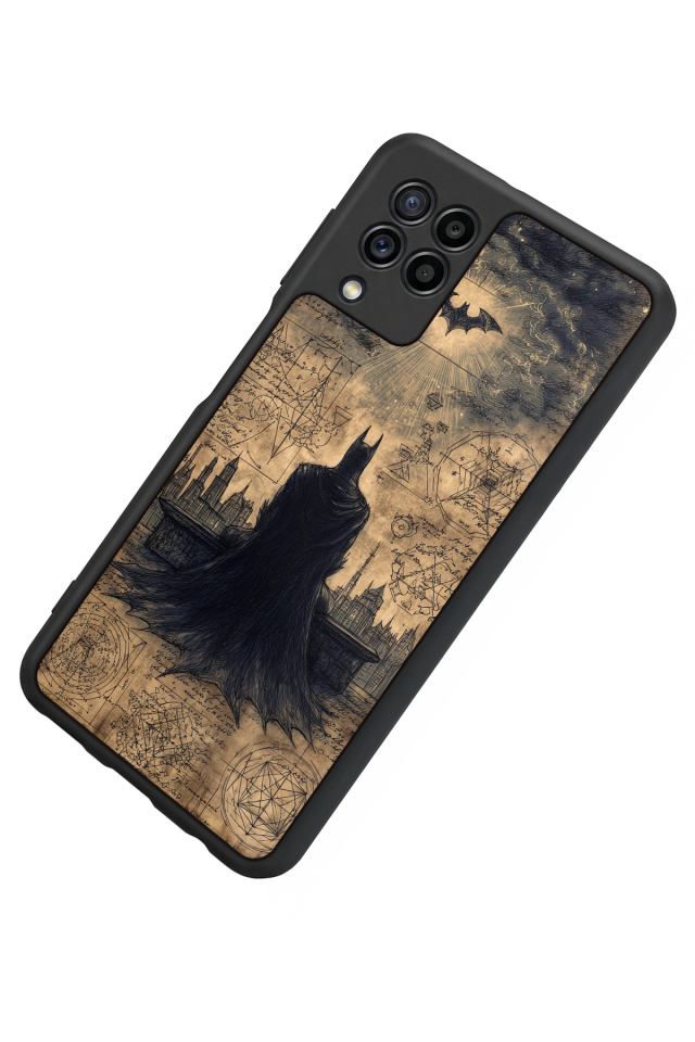 Samsung Galaxy M32 Uyumlu Batman Tasarımlı Glossy Premium Kılıf
