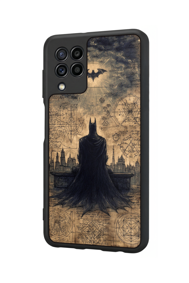 Samsung Galaxy M32 Uyumlu Batman Tasarımlı Glossy Premium Kılıf