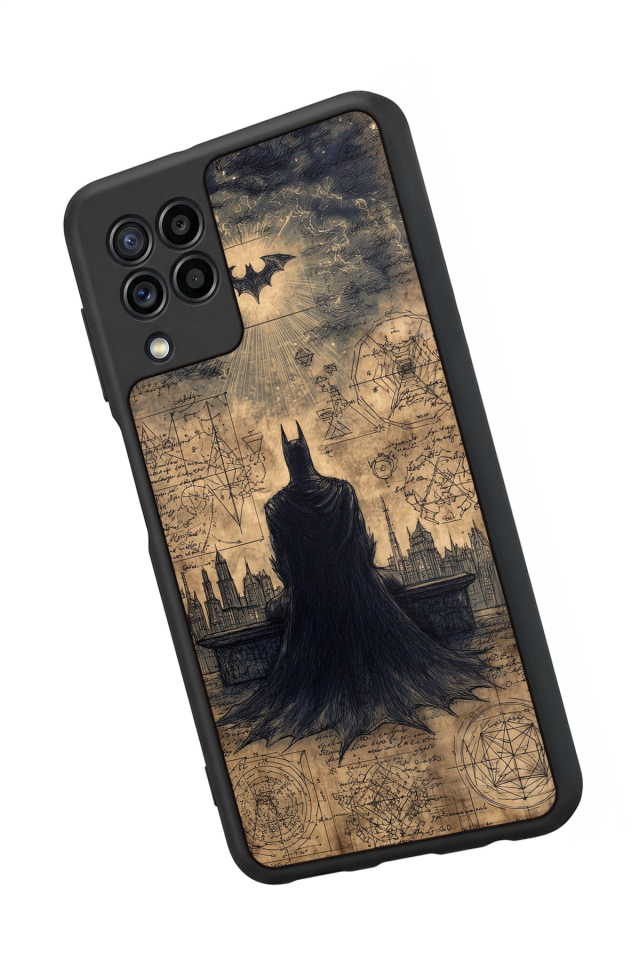 Samsung Galaxy M32 Uyumlu Batman Tasarımlı Glossy Premium Kılıf