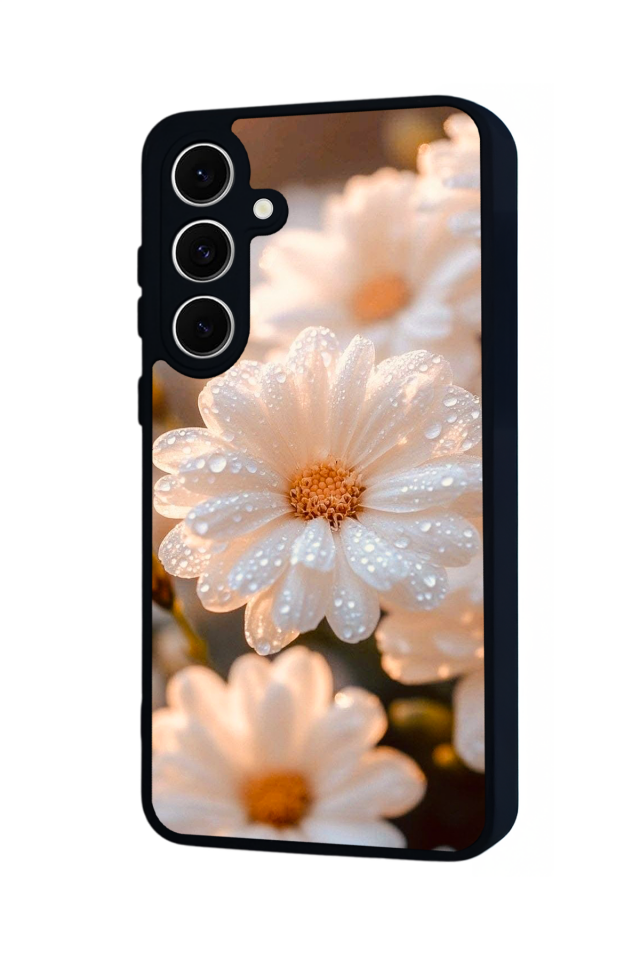 Samsung Galaxy A16 Uyumlu Cicek Tasarımlı Glossy Premium Kılıf