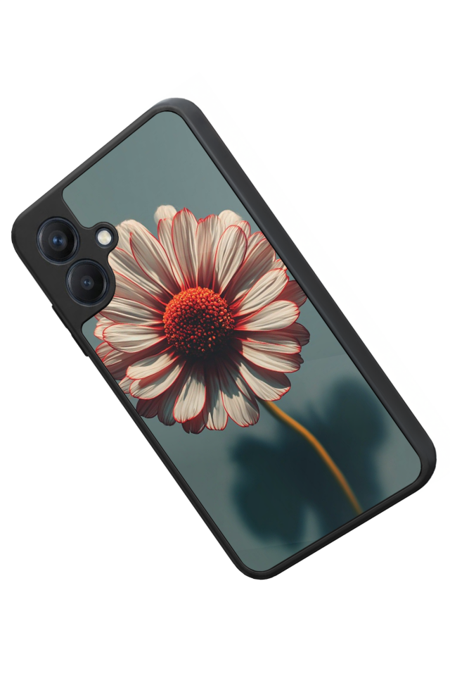 Samsung Galaxy A07 Uyumlu Cicek Tasarımlı Glossy Premium Kılıf
